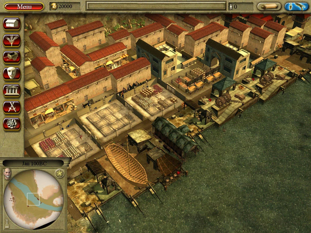 Изображение игры: CivCity: Rome