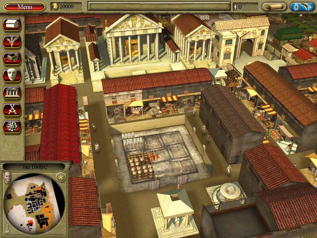 Изображение игры: CivCity: Rome