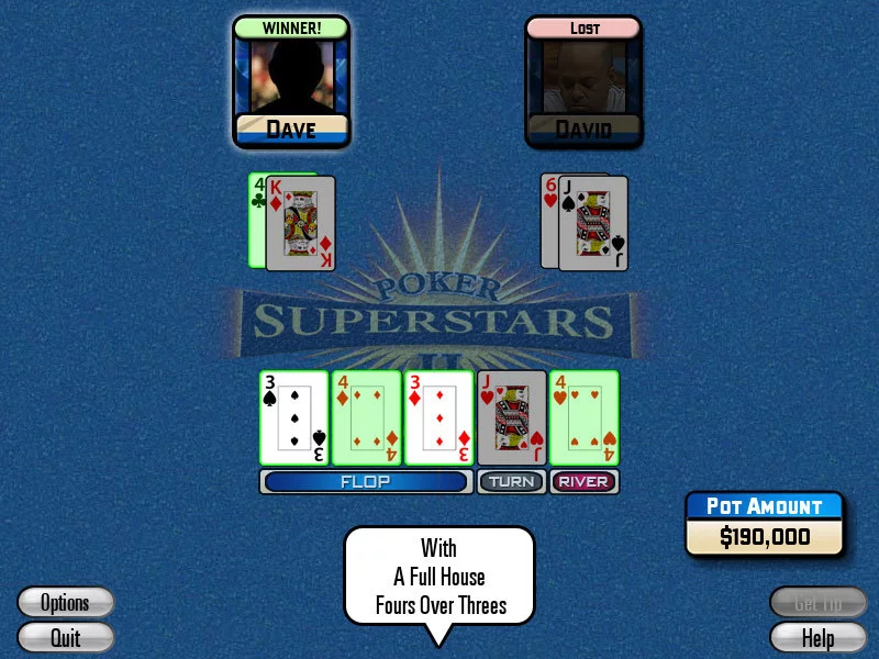Изображение игры: Poker Superstars II