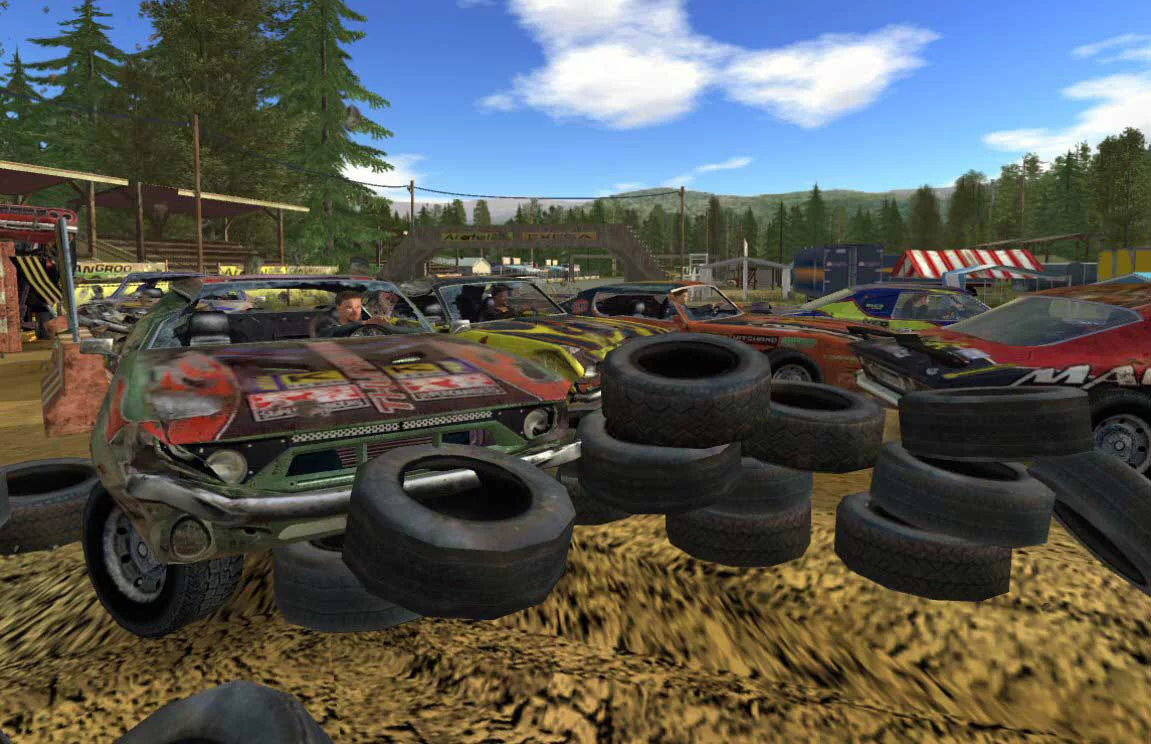Изображение игры: FlatOut