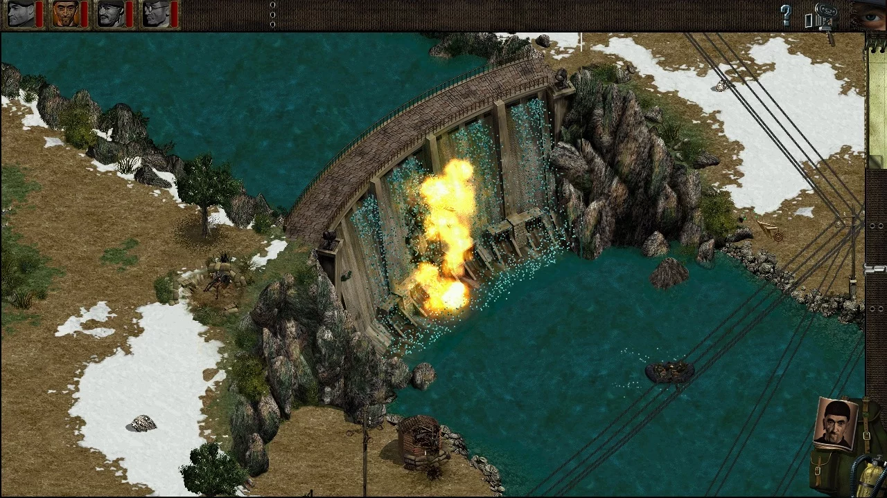 Изображение игры: Commandos: Behind Enemy Lines
