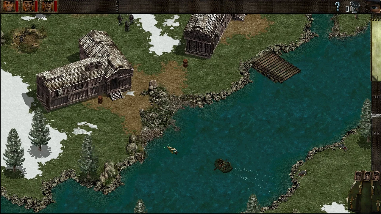 Изображение игры: Commandos: Behind Enemy Lines