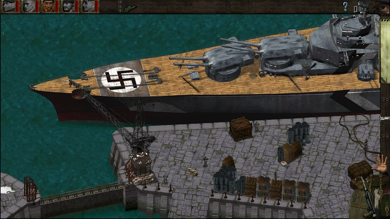 Изображение игры: Commandos: Behind Enemy Lines