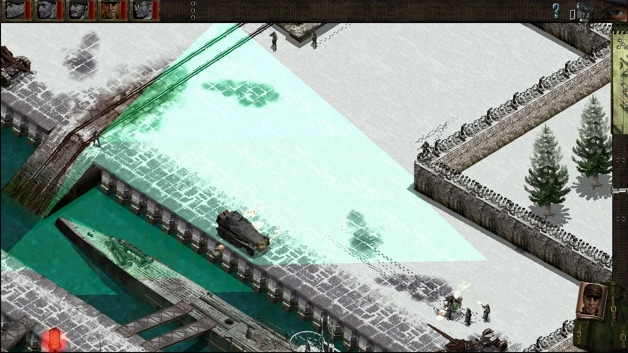 Изображение игры: Commandos: Behind Enemy Lines