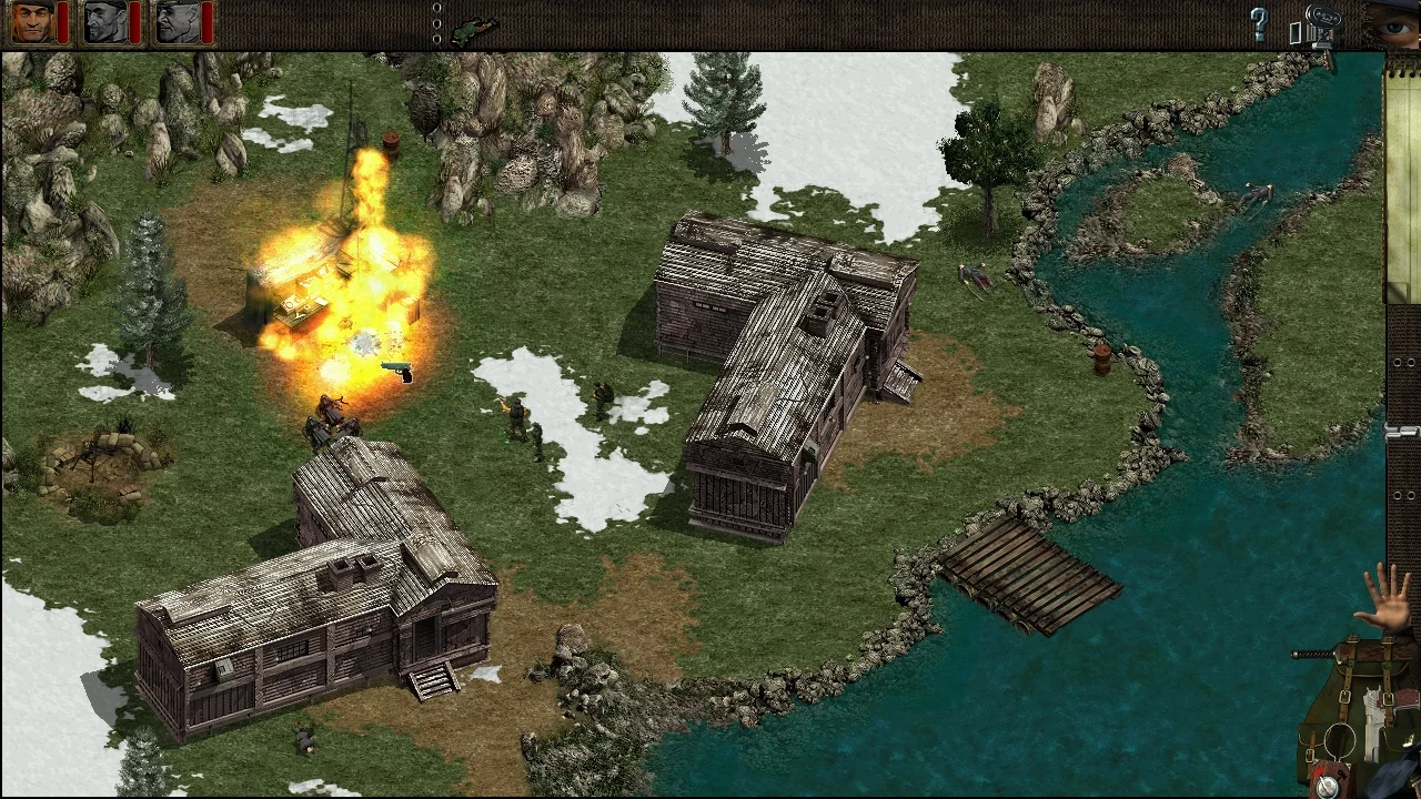 Изображение игры: Commandos: Behind Enemy Lines
