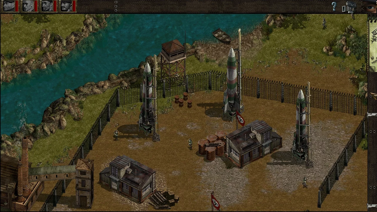 Изображение игры: Commandos: Behind Enemy Lines