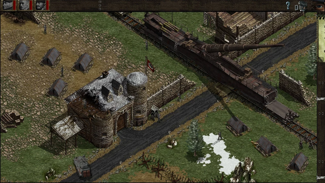 Изображение игры: Commandos: Behind Enemy Lines