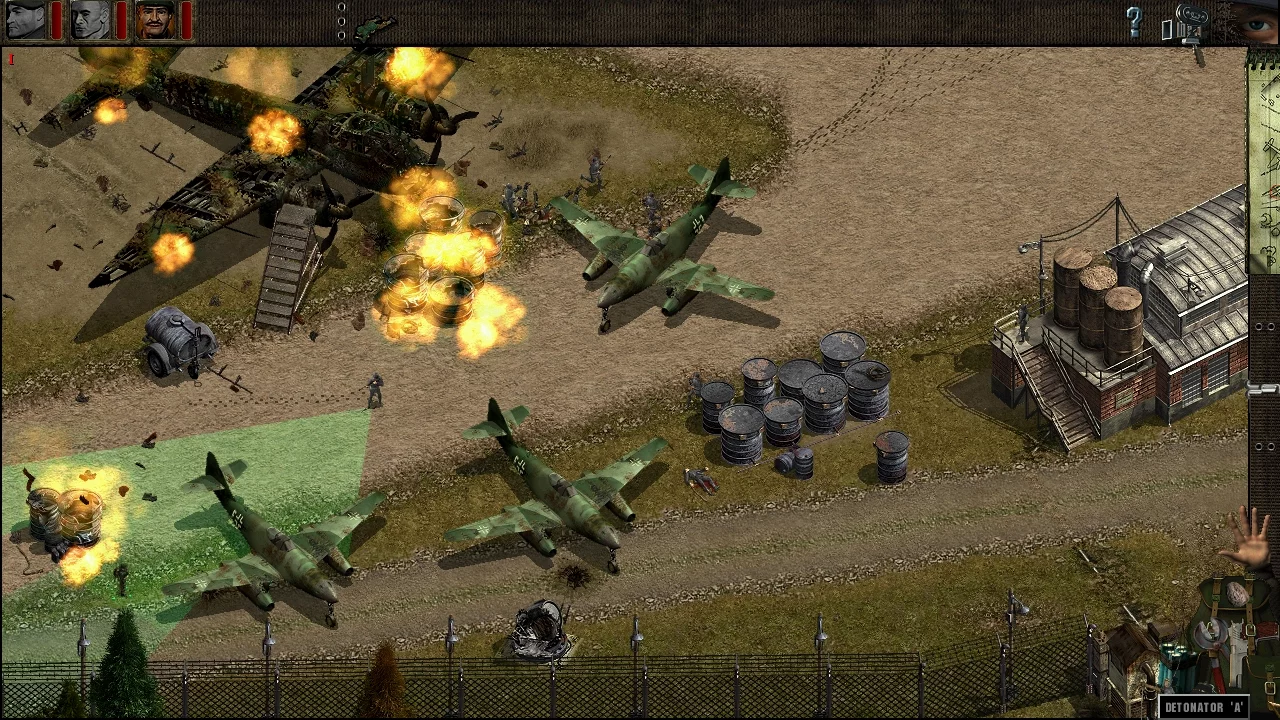Изображение игры: Commandos: Beyond the Call of Duty