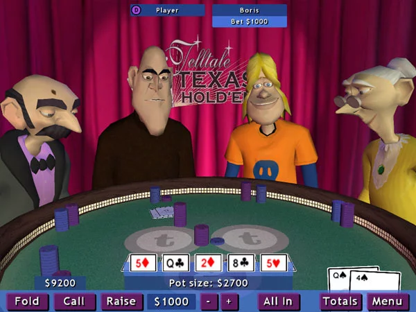 Изображение игры: Telltale Texas Hold ‘Em