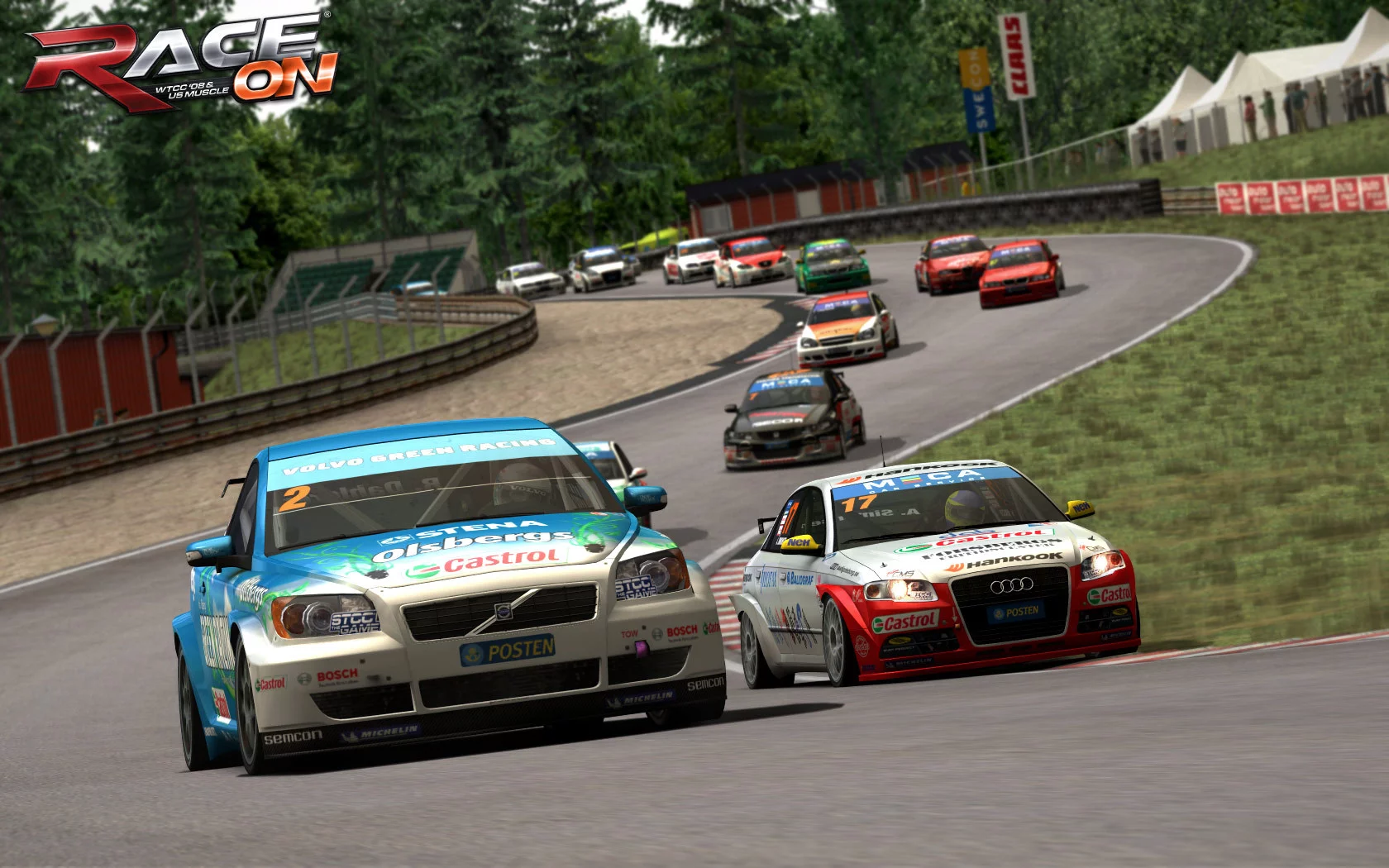 Изображение игры: RACE On