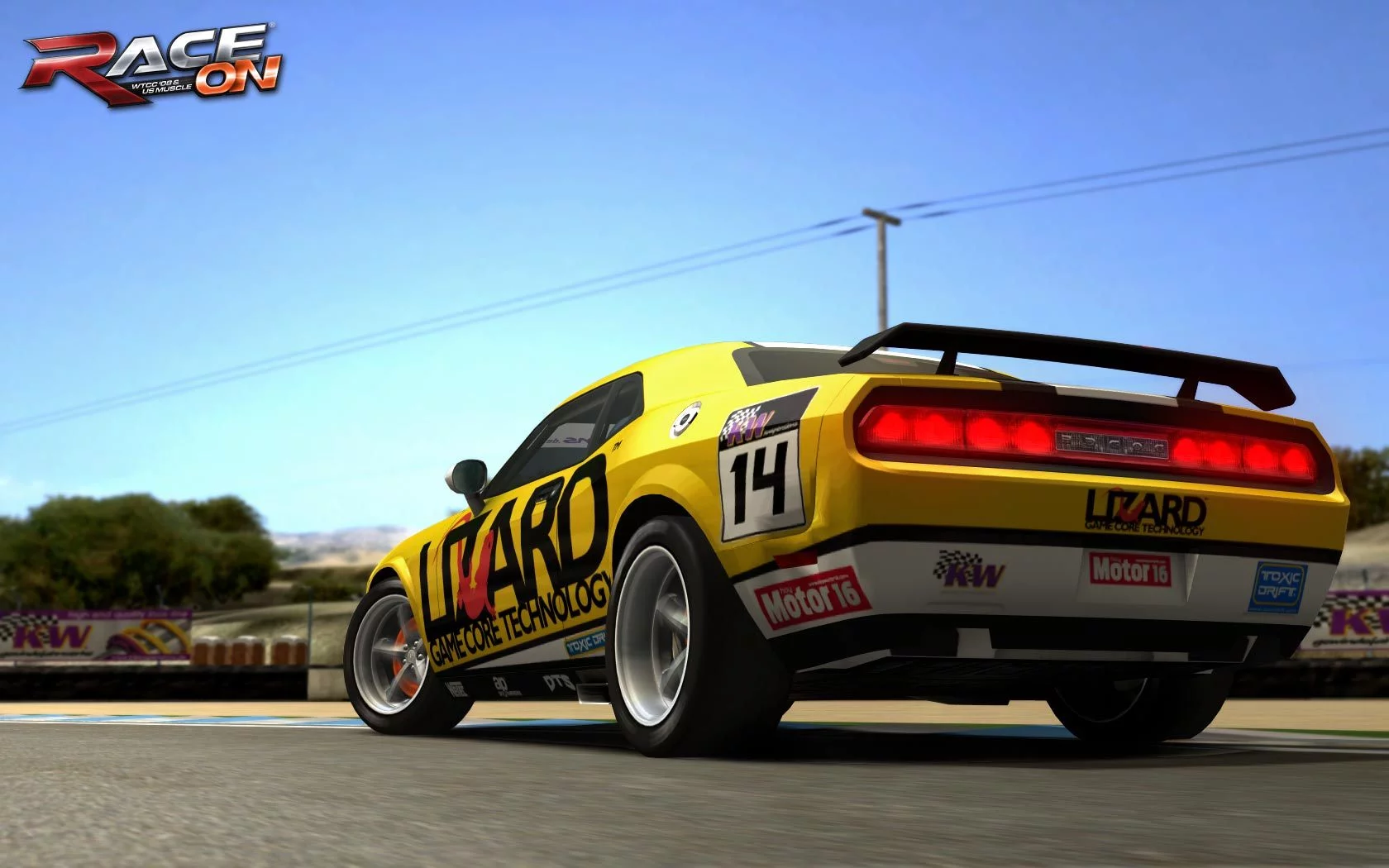 Изображение игры: RACE On