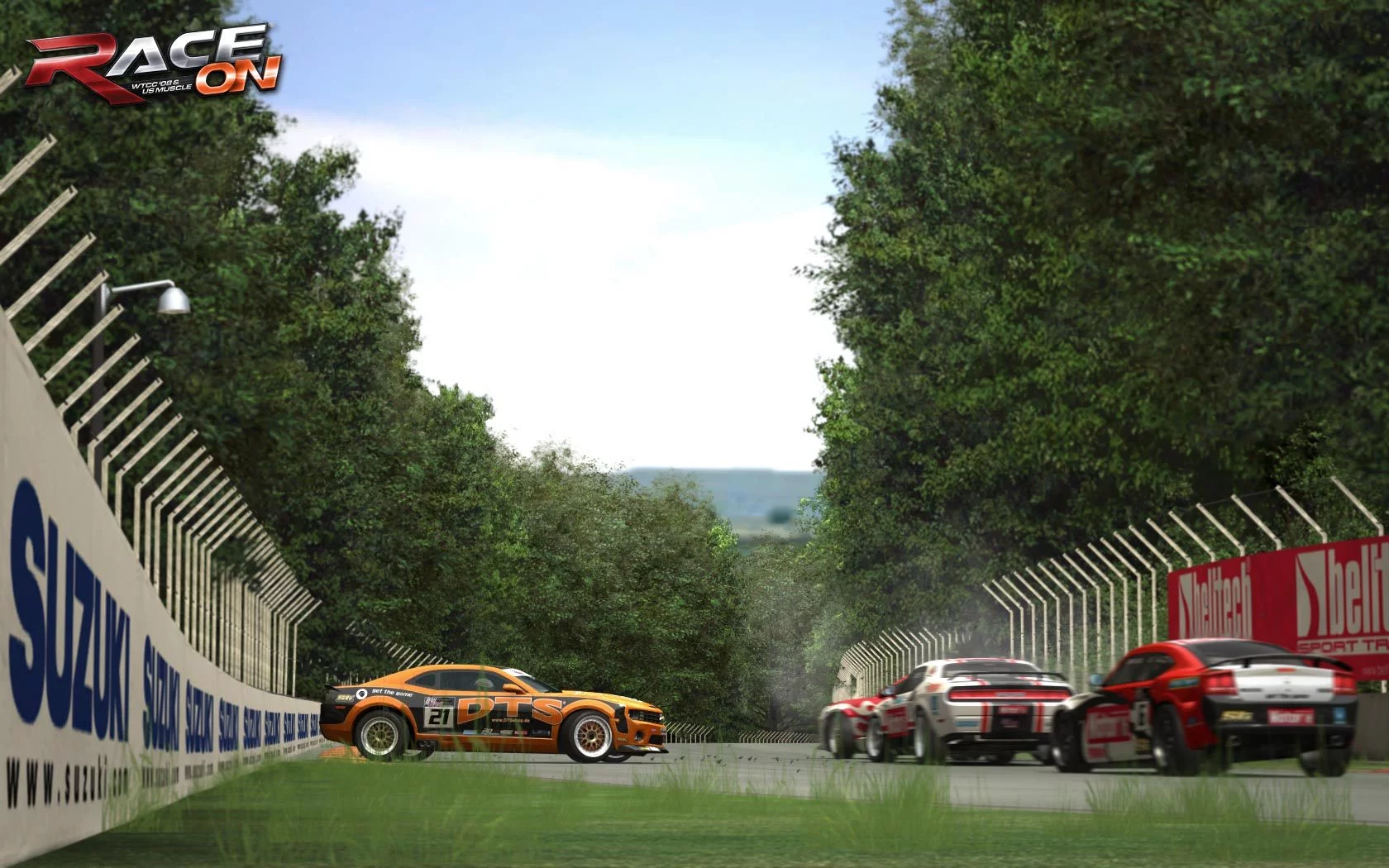 Изображение игры: RACE On