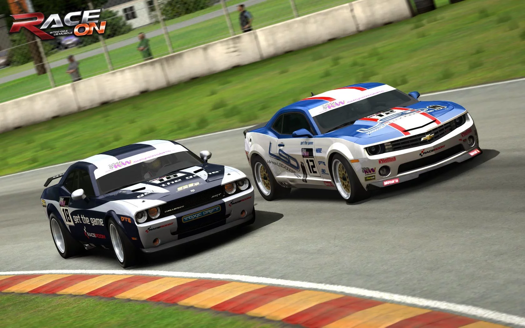 Изображение игры: RACE On