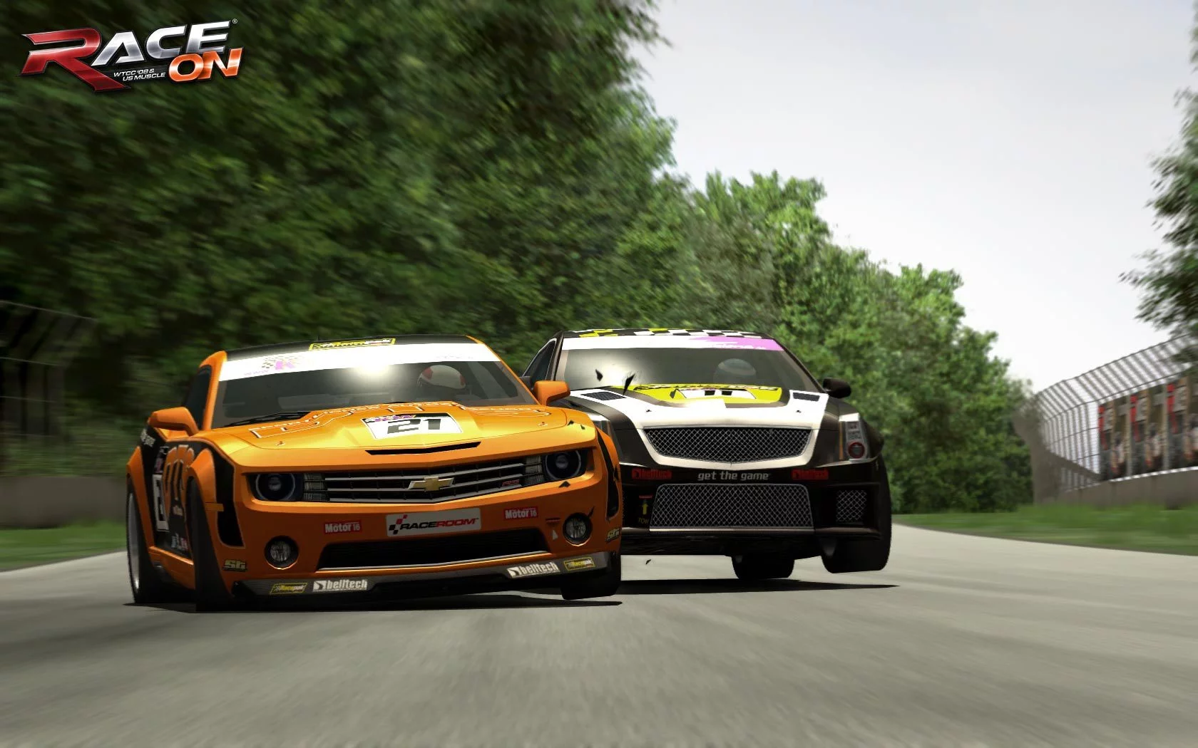 Изображение игры: RACE On