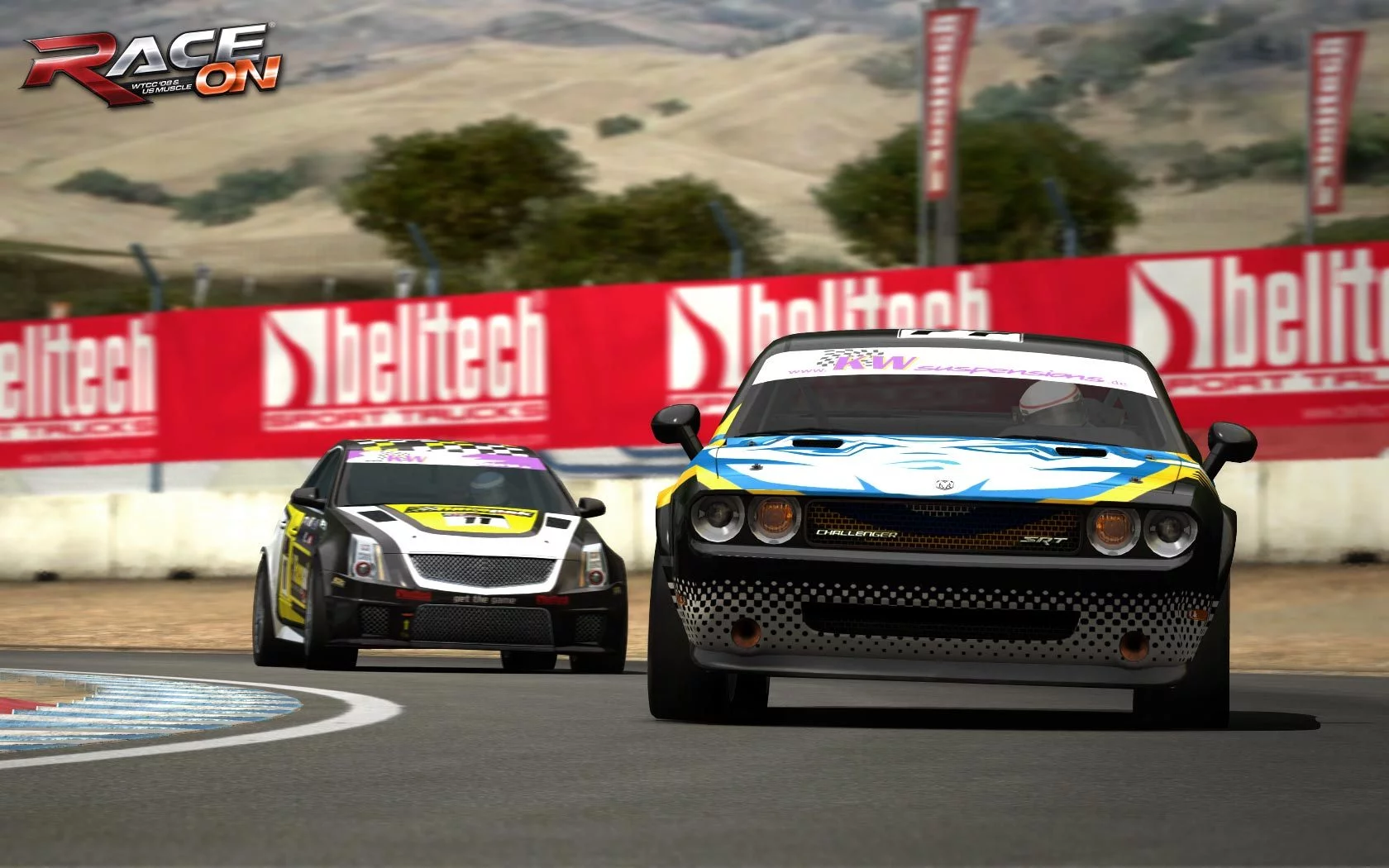 Изображение игры: RACE On