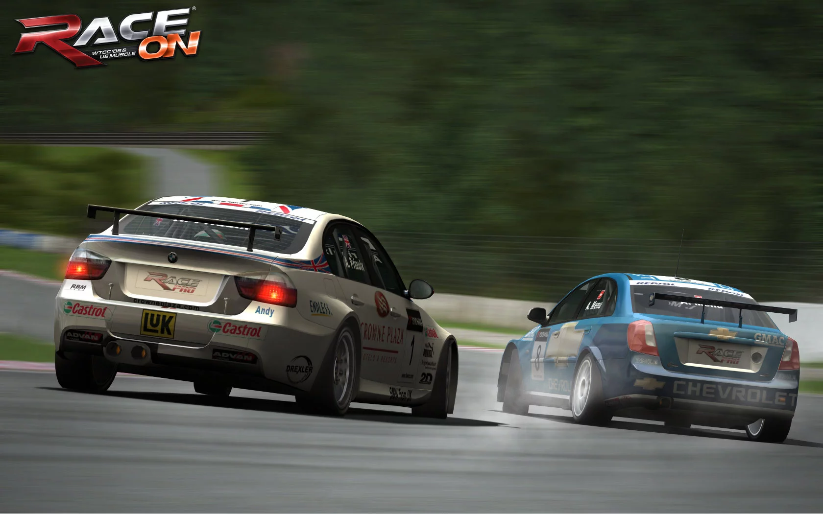 Изображение игры: RACE On