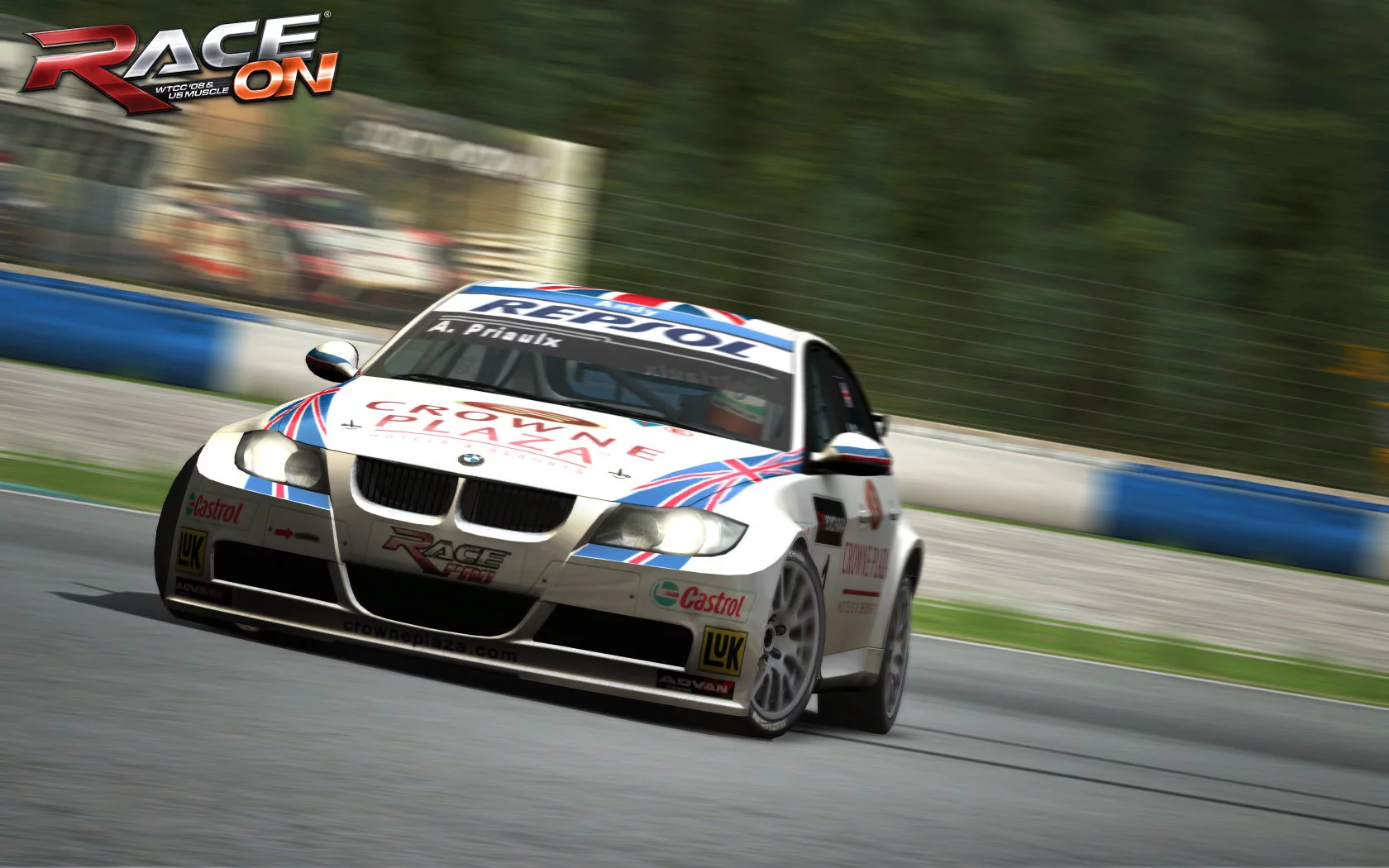 Изображение игры: RACE On