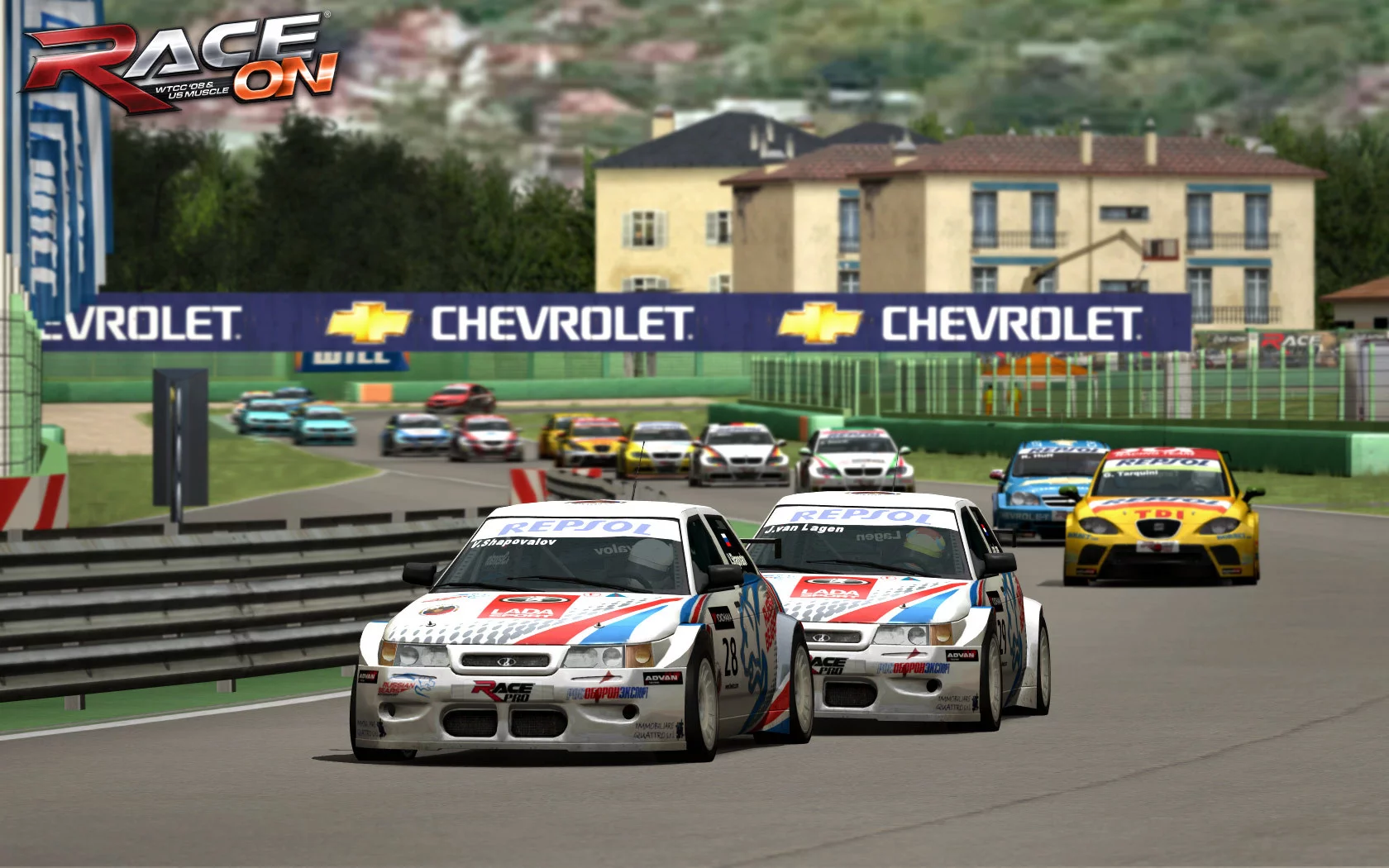 Изображение игры: RACE On