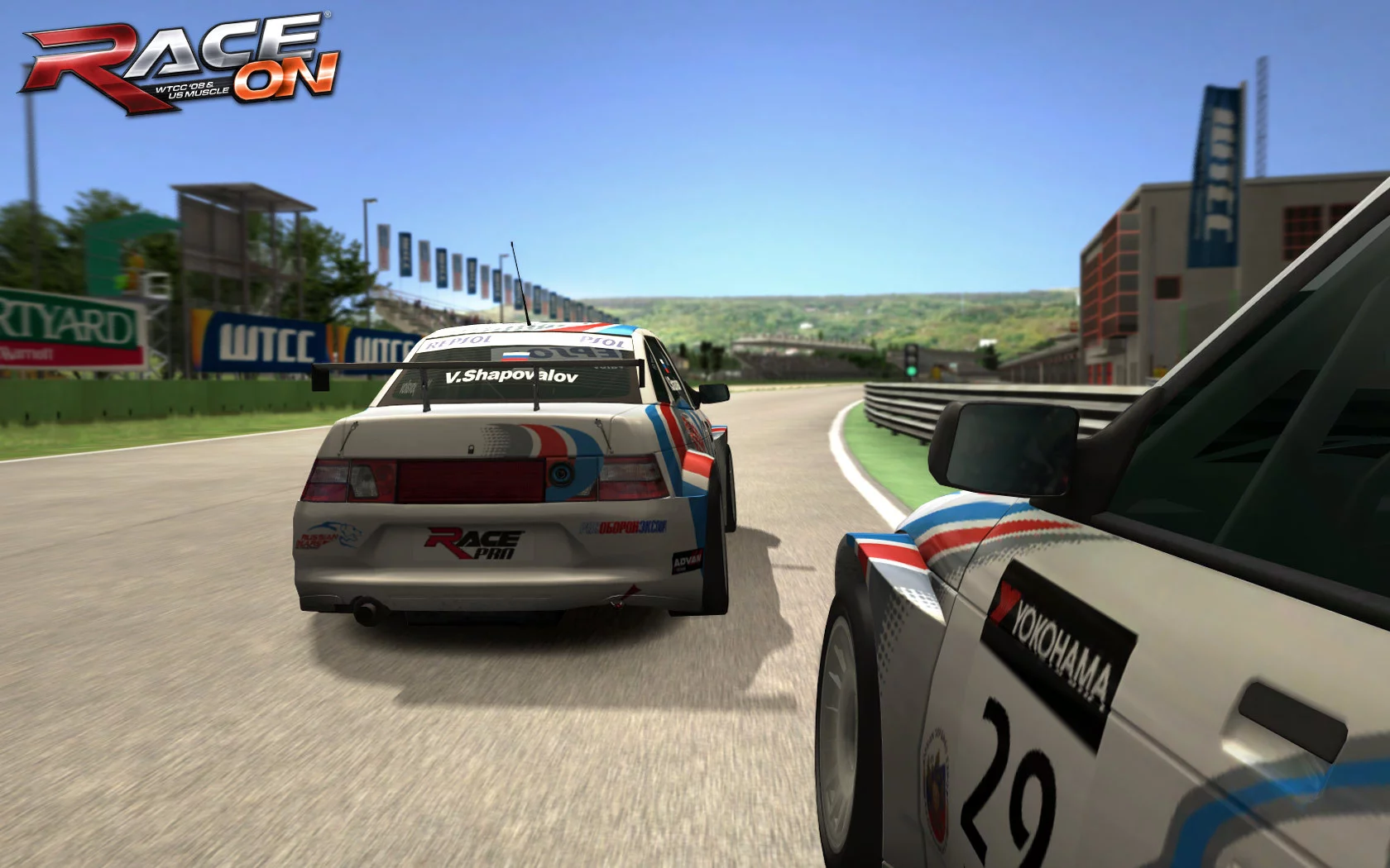Изображение игры: RACE On