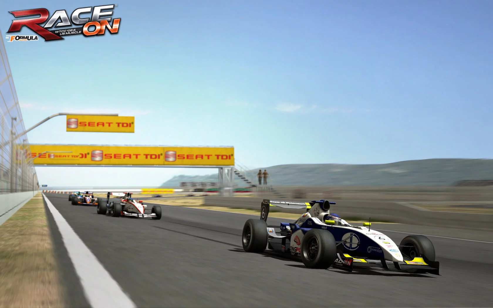 Изображение игры: RACE On