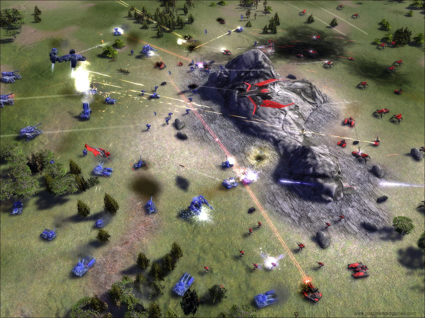 Изображение игры: Supreme Commander