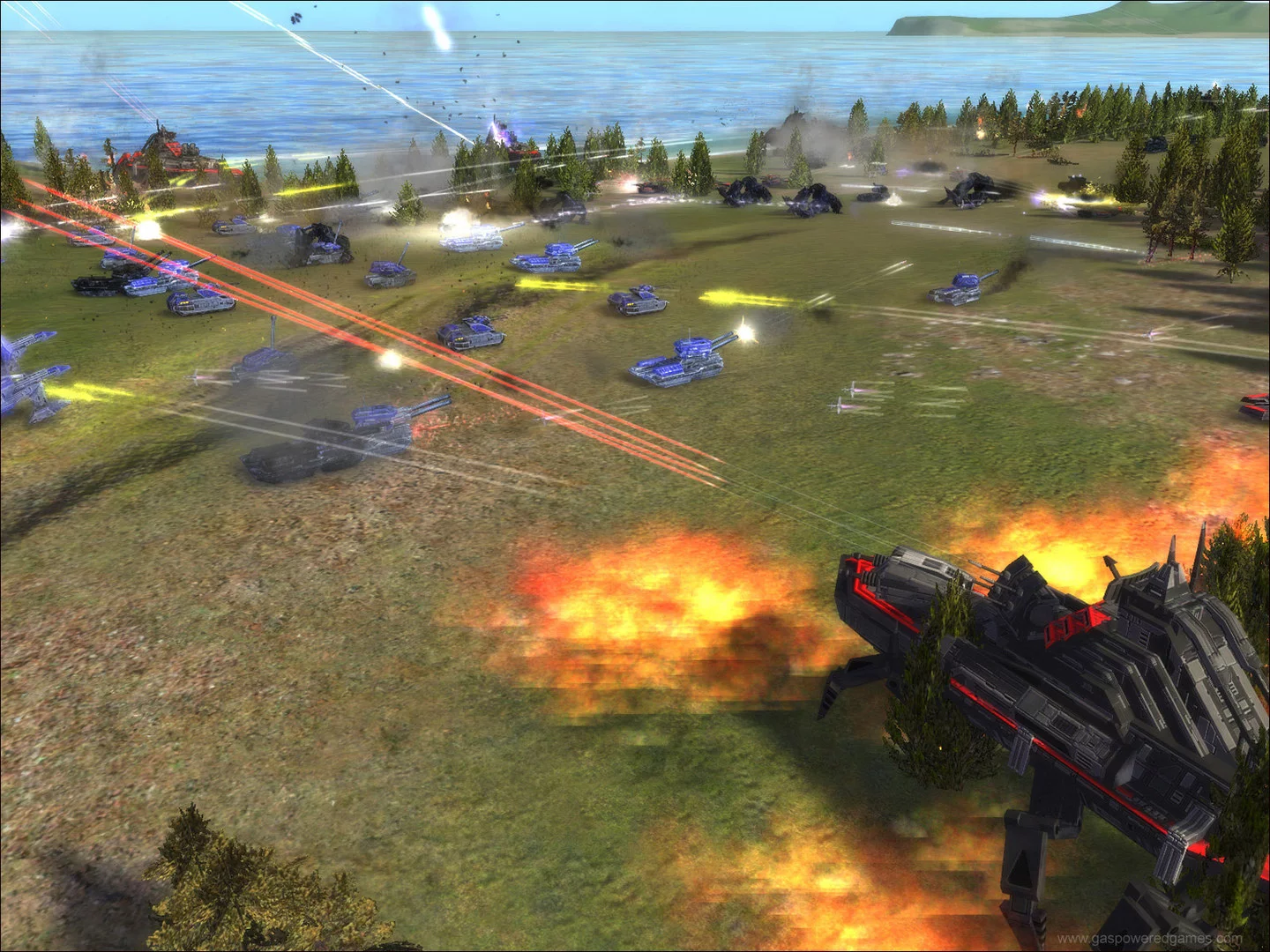Изображение игры: Supreme Commander