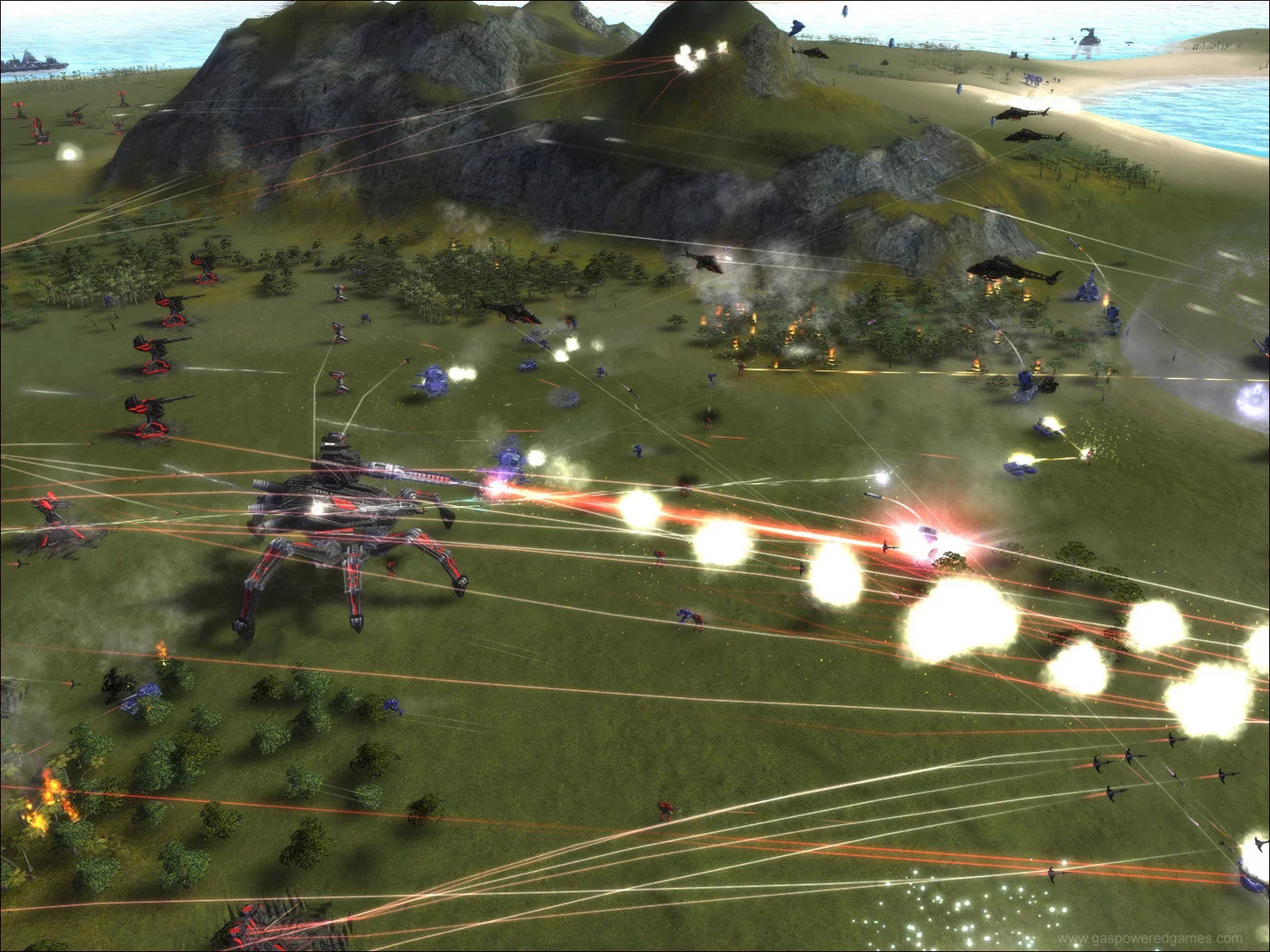 Изображение игры: Supreme Commander