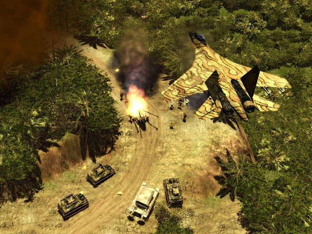 Изображение игры: Act of War: High Treason
