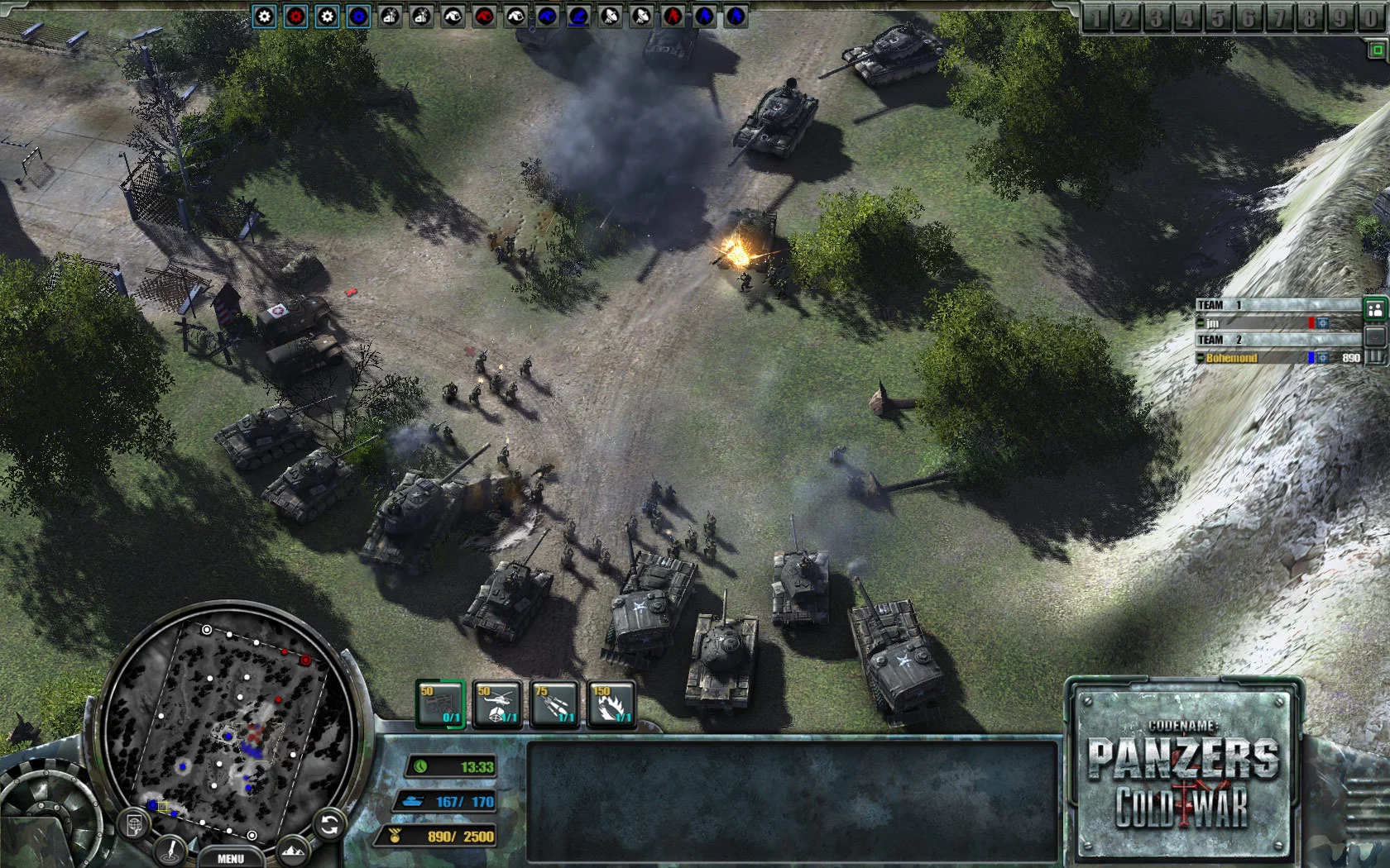 Изображение игры: Codename: Panzers - Cold War