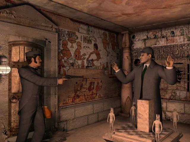 Изображение игры: Sherlock Holmes: The Mystery of the Mummy