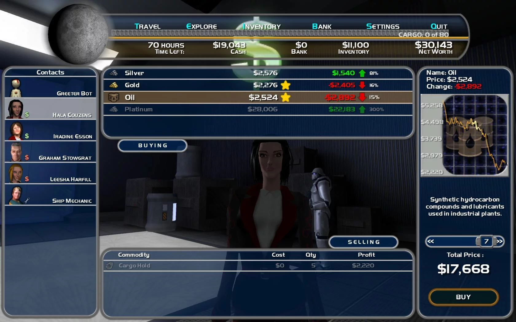 Изображение игры: Space Trader: Merchant Marine