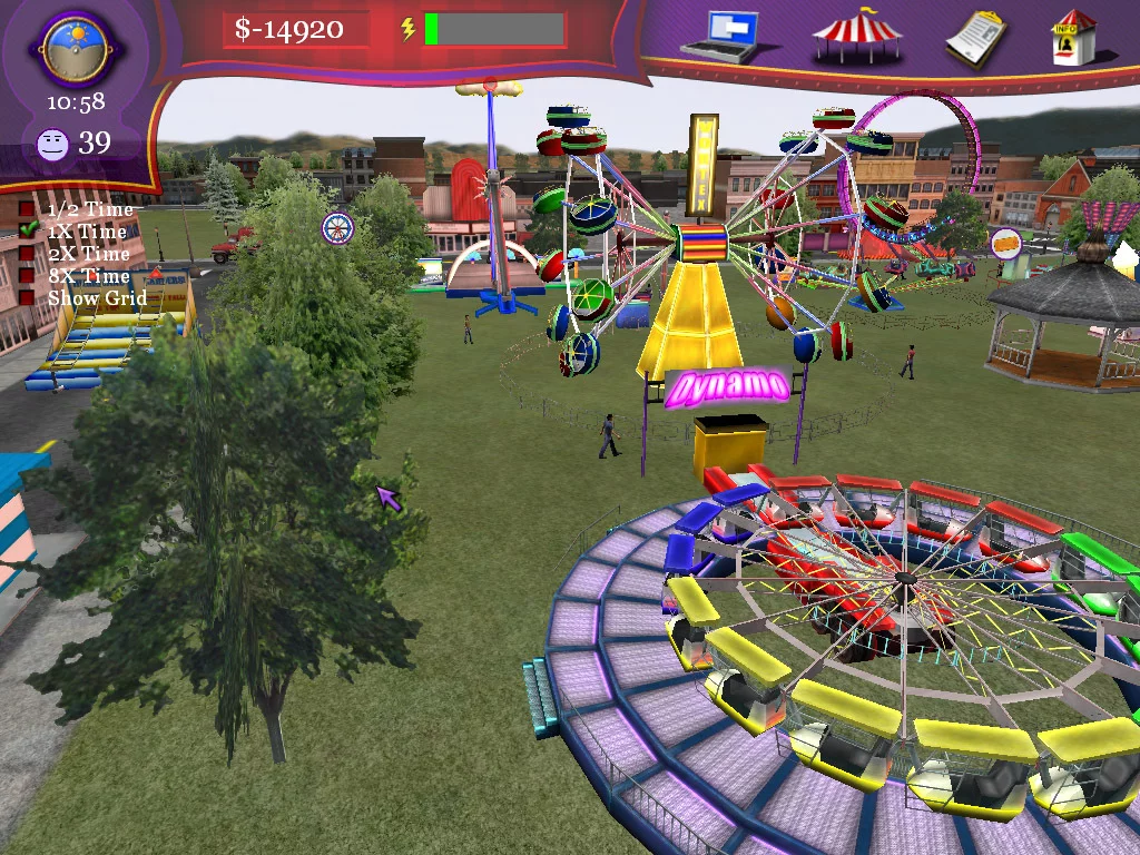 Изображение игры: Ride! Carnival Tycoon
