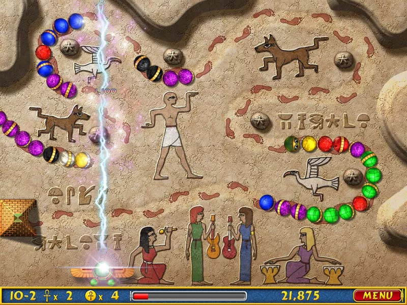 Изображение игры: Luxor Amun Rising