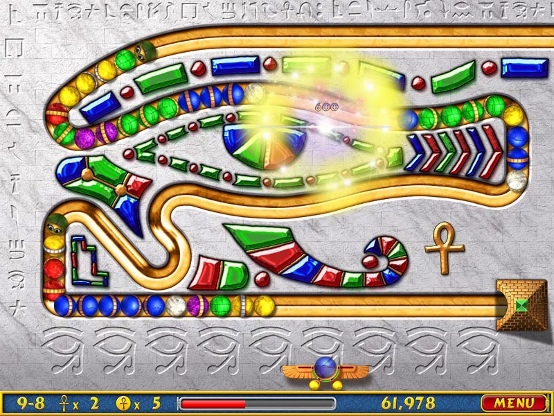 Изображение игры: Luxor Amun Rising