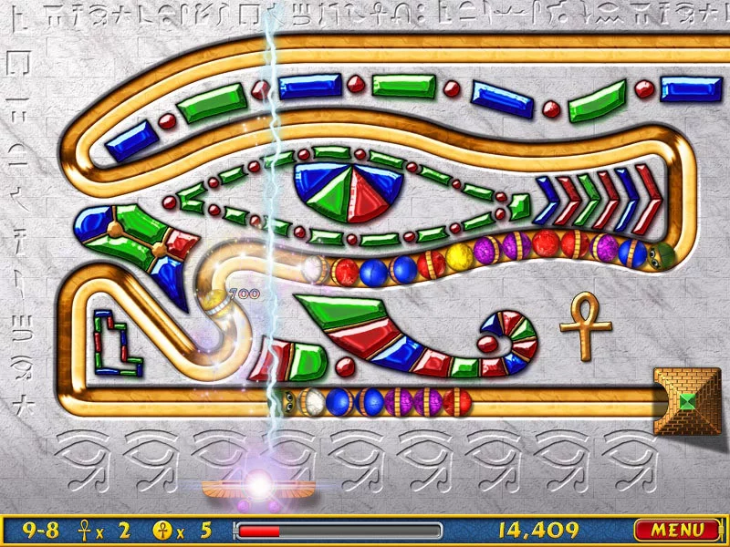 Изображение игры: Luxor Amun Rising