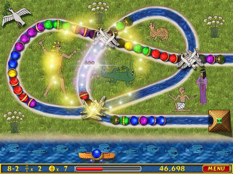 Изображение игры: Luxor Amun Rising