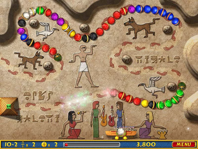 Изображение игры: Luxor Amun Rising