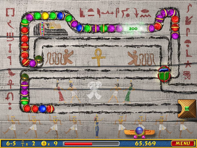 Изображение игры: Luxor Amun Rising