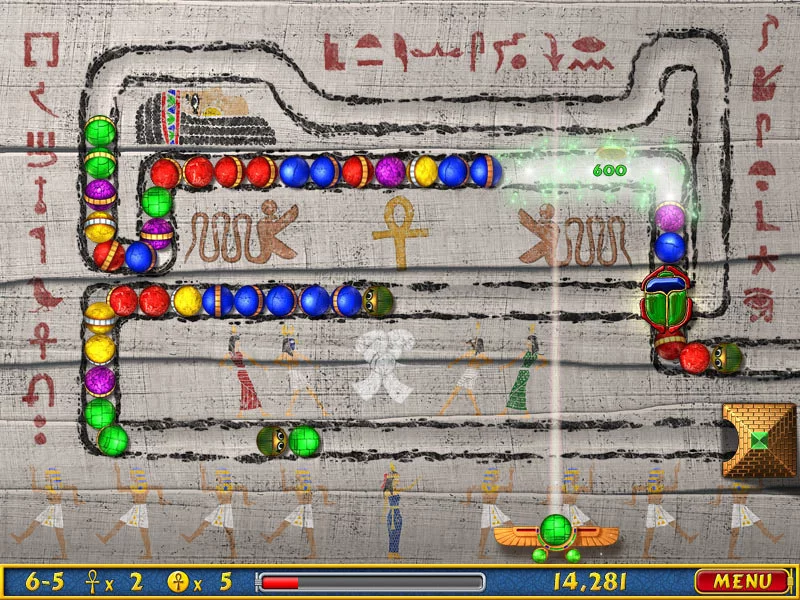 Изображение игры: Luxor Amun Rising