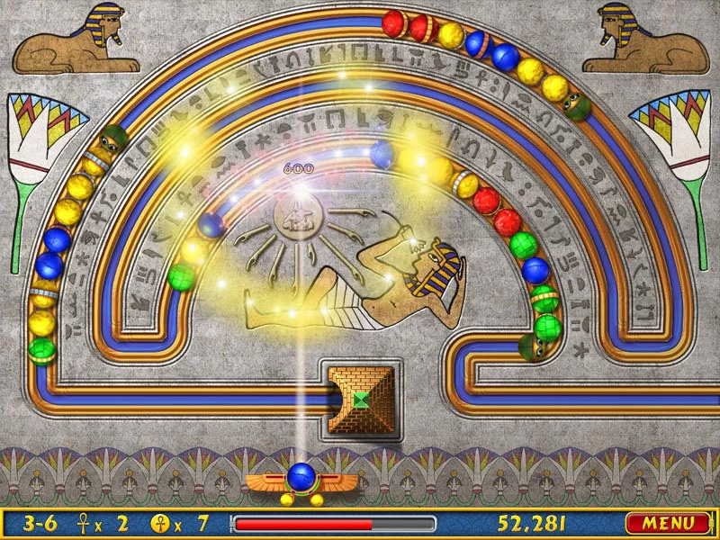 Изображение игры: Luxor Amun Rising