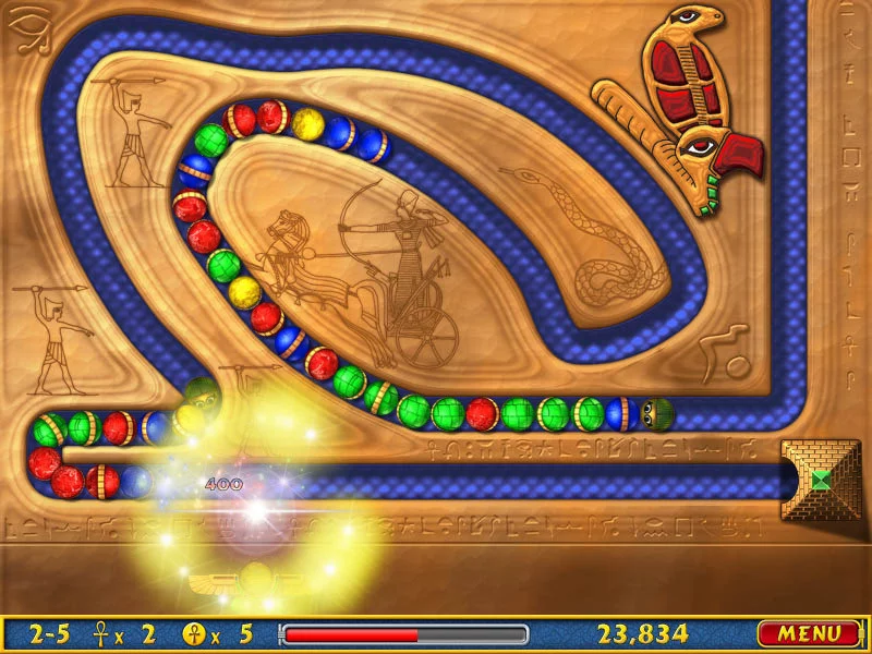 Изображение игры: Luxor Amun Rising