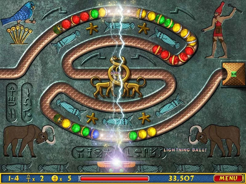 Изображение игры: Luxor Amun Rising