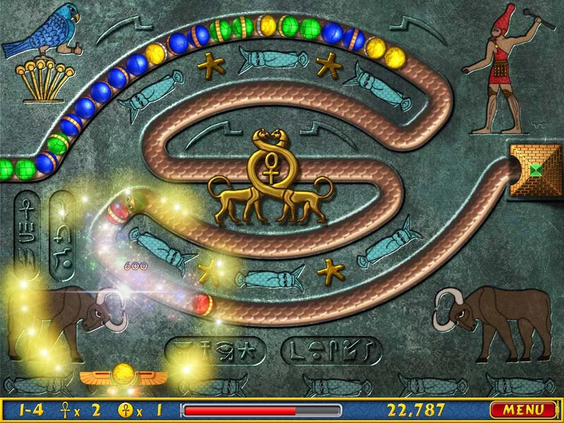 Изображение игры: Luxor Amun Rising