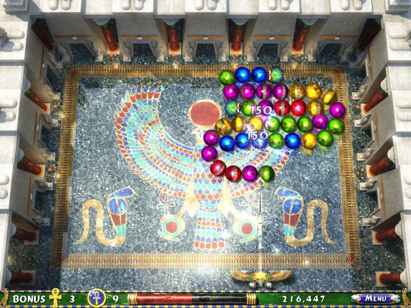 Изображение игры: Luxor 2