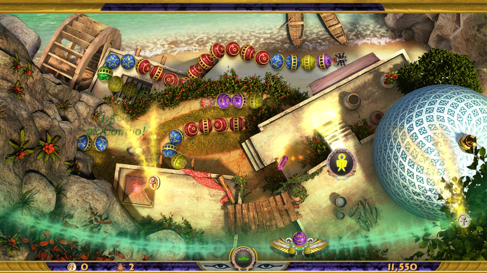 Изображение игры: Luxor: Quest for the Afterlife