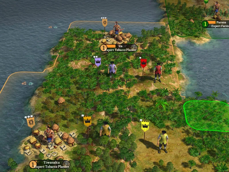 Изображение игры: Sid Meier's Civilization IV: Colonization