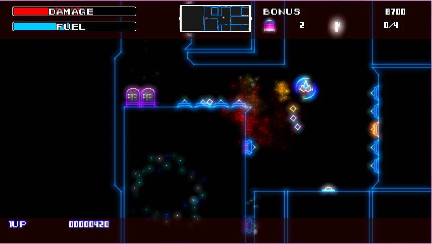 Изображение игры: Gravitron 2