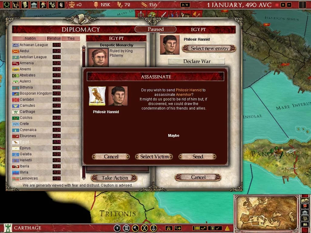 Изображение игры: Europa Universalis: Rome - Gold Edition