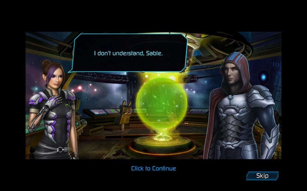 Изображение игры: Puzzle Quest: Galactrix