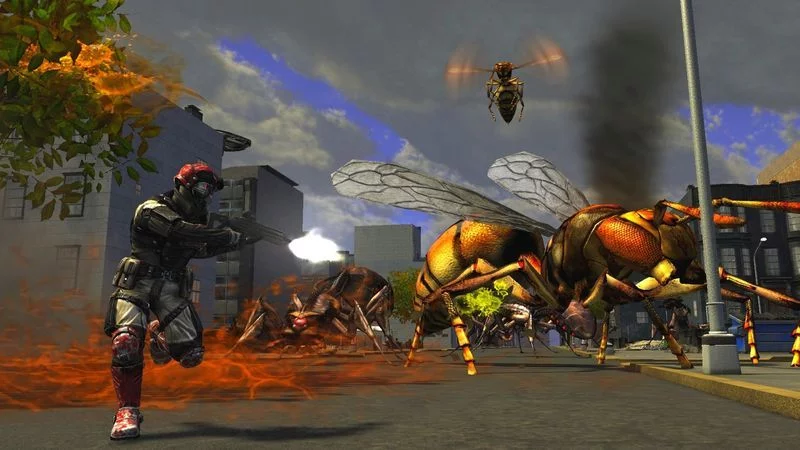 Изображение игры: Earth Defense Force: Insect Armageddon
